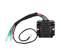 Rectificador Regulador, Compatible con OUTBOARD 50HP 60HP 75HP 80HP 90HP 115HP, Voltaje 14.5±0.5V - Duradero en Aluminio y Goma, Instalación Sencilla 1992-2010