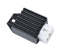 Rectificador regulador de voltaje, 4 cables, Compatible con ciclomotor GY6, 50cc, 125cc, 150cc, CD70, ATV(110 rectifier black)