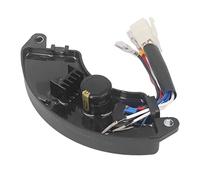 Rectificador Regulador de Voltaje Automático AVR para Grupo Electrógeno de 3 a 5 KW AVR Monofásico 6 Cables 470MFD 250 V CC, Modelo AVR5-1H21a