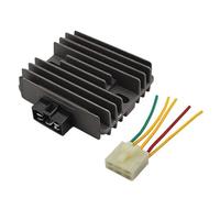 Rectificador regulador de Voltaje de Motocicleta 12V Compatible con Piezas de Motocicletas automotrices YZF R1 R6 YZF600 FZR600 XT660 V XVS400 DS400 FZ6R TDM850 XP500 T MAX 500(Regulator with Plug)