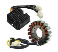 Rectificador regulador de Voltaje de Motocicleta + Bobina de estátor magnético para Hon&da CN250 Helix Spazio 31120-KS4-004 31600-KM1-008 31600-KS4841 Bobina Magneto Stator