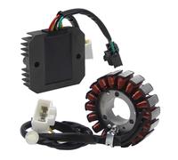 Rectificador regulador de Voltaje de Motocicleta + Bobina de estator magnético para Hon&da SH150 PES125 PS125 PES150 PS150 FES150 FES125 31120-KTF-640 Bobina Magneto Stator