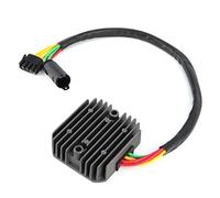 Rectificador regulador de voltaje de motocicleta Heavy Duty de alto rendimiento ABS aleación de aluminio negro de carga de actualización para F650CS F650GS D akar F800ST F800GS F800GT