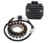 Rectificador Regulador De Voltaje Motocicleta + Bobina Estátor Magnético Encendido para Yamaha XVS400 4TR-81410-00 4JH-81960-00 rectificador