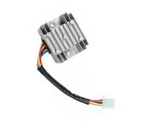 Rectificador Tensión Compatible Con GY6 50 150cc 12V Regulador De Voltaje Rectificador 4 Cables ATV Para Motocicleta Barco Arnés De Cableado Rectificador De Motocicleta(Type 1)