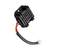 Rectificador Tensión Compatible Con GY6 50 150cc 12V Regulador De Voltaje Rectificador 4 Cables ATV Para Motocicleta Barco Arnés De Cableado Rectificador De Motocicleta(Type 2)