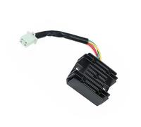 Rectificador Tensión Compatible Con GY6 50 150cc 12V Regulador De Voltaje Rectificador 4 Cables ATV Para Motocicleta Barco Arnés De Cableado Rectificador De Motocicleta(Type 3)
