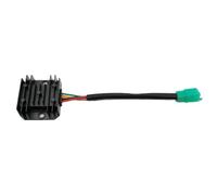 Rectificador Tensión Encendido De Piezas De Rendimiento De Motocicletas, Regulador De Voltaje De 5 Pines, Rectificador Para Scooter GY6 ATV 50cc 60cc 70cc 150cc(Green)