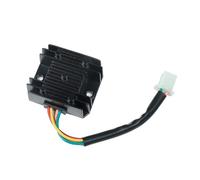 Rectificador Tensión Regulador De Voltaje Y Rectificador Para Motocicleta, CA De 12 V, 4/5 Pines, Para GY6 CG Para CB 150cc 200cc 250cc ATV Quad Ciclomotor Para Scooter Buggy Motocicleta(Black 4pins)