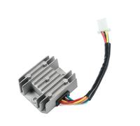 Rectificador Tensión Regulador De Voltaje Y Rectificador Para Motocicleta, CA De 12 V, 4/5 Pines, Para GY6 CG Para CB 150cc 200cc 250cc ATV Quad Ciclomotor Para Scooter Buggy Motocicleta(Silver 5pins)