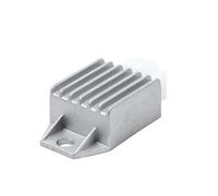 Rectificador Tensión Regulador Voltaje De 12 V Y 4 Pines, Rectificador Onda Completa Para Ciclomotores Scooters ATV Y Quads GY6 50cc 80cc Para 125cc 150cc 70cc, 90cc,100cc Y 110cc,universal(White)