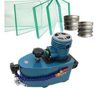 Rectificadora de bordes de vidrio, pulidora eléctrica portátil para biselar y alisar bordes de vidrio