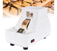 Rectificadora de lentes manual, pulidora y biseladora de lentes ópticas, pulidora de vidrio, for rectificado fino y ranurado.