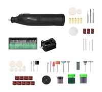 Rectificadora De Litio 16,8 V, Amoladora Inalámbrica Pequeña, Modelos Recargables Alta Potencia, Pulidora Y Tallado Fácil de usar(Jade Carving/Wood Carving Set)