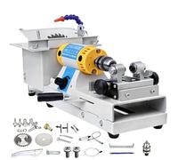 Rectificadora de pulido de piedras preciosas, sierra lapidaria de joyería de bricolaje de 750 W, perforación de precisión para carpintería, tallado de jade y joyería artesanal de bricolaje