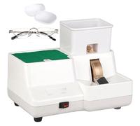 Rectificadora manual de borde de lente, máquina de bordes de lente óptica con muela de diamante de 35 mm, para entrenamiento de optometría