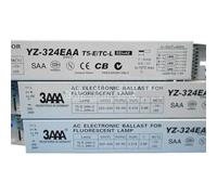 Rectificadores de balastro electrónico YZ-324EAA AC for lámpara fluorescente T5HO T5-E TC-L 3X24W acuario y caja de lámpara publicitaria, 1 ud.
