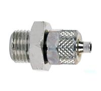 recto macho rosca métrica t6/4 - con dimensiones de m12x1,25, ideal para conexiones eléctricas y de ferretería, fabricado en acero resistente.