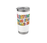 Rectum? Damn Near Killed Em Funny Retro Dad Joke Vaso térmico de acero inoxidable de doble pared