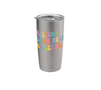 Rectum? Damn Near Killed Em Funny Retro Dad Joke Vaso térmico de acero inoxidable de doble pared