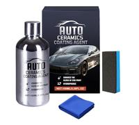 Recubrimiento Cerámico Para Autos - Solución Restauradora de Brillo 100 ml - Con Toalla Y Esponja Kit De Recubrimiento Cerámico | Para Exteriores De Coche Camioneta SUV Furgoneta Moto Llanta