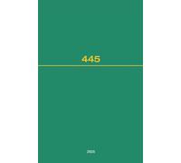 Recueil Des Cours, Collected Courses (Collected Courses of the Hague Academy of International Law - Recueil Des Cours, 445)