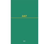 Recueil des cours, Collected Courses, Tome 447 (Collected Courses of The Hague Academy of International Law - Recueil des cours)