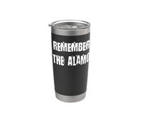 Recuerda el grito de batalla de Álamo Vaso térmico de acero inoxidable de doble pared