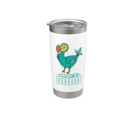 Recuerda el pájaro Dodo de Mauricio Vaso térmico de acero inoxidable de doble pared