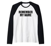 Recuerda MI Nombre Camiseta Manga Raglan