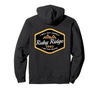 Recuerda Ruby Ridge 1992 2A Lover I Will Not Comply. Sudadera con Capucha