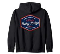 Recuerda Ruby Ridge 1992 - No cumpliré. Sudadera con Capucha