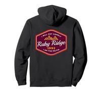 Recuerda Ruby Ridge 1992. No cumpliré. Sudadera con Capucha