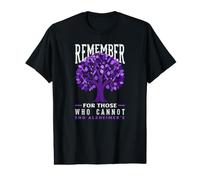 Recuerde para Aquellos Que no Pueden terminar con el Alzheimer Camiseta gráfica económica
