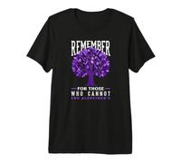 Recuerde para Aquellos Que no Pueden terminar con el Alzheimer Camiseta Premium