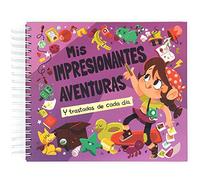 Recuerding - Álbum de Fotos Infantil Niña, 64 Páginas (27x24cm) | Moderno y Original | Pegar y Escribir | Personalizable | Tapa Dura | Colecciona Aventuras del Peque o Bebé | Hecho en España