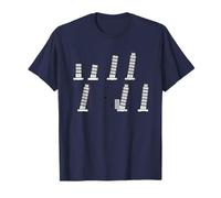 Recuerdo Breve Historia de la Torre de Pisa Toscana Italia Camiseta