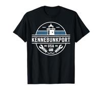 Recuerdo clásico del Faro de Langosta de Kennebunkport Maine Camiseta
