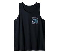 Recuerdo colorido de playa con delfín SIESTA KEY FL Camiseta sin Mangas