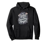Recuerdo conmemorativo de Sister My Forever Guardian Angel Sudadera con Capucha