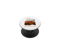 Recuerdo de Australia Central Territorio del Norte NT Ayers Rock PopSockets PopGrip Adhesivo