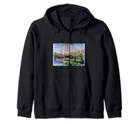 Recuerdo de Beaver Bridge en Eureka Springs, Arkansas Sudadera con Capucha