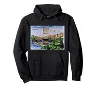 Recuerdo de Beaver Bridge en Eureka Springs, Arkansas Sudadera con Capucha