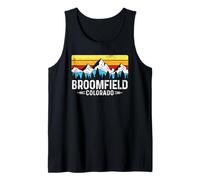 Recuerdo de Broomfield, Colorado, Montañas Rocosas, Broomfield, CO Camiseta sin Mangas