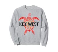Recuerdo de buceo para surfista de tortuga marina tribal de Key West FL Sudadera