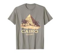 Recuerdo de Egipto El Cairo Recordatorio Pirámides Antiguas Hombres Mujeres Camiseta