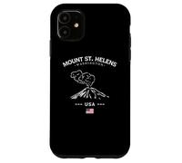 Recuerdo de expedición al volcán Mount St. Helens Washington USA Carcasa para iPhone 11