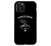 Recuerdo de expedición al volcán Mount St. Helens Washington USA Carcasa para iPhone 11 Pro