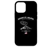 Recuerdo de expedición al volcán Mount St. Helens Washington USA Carcasa para iPhone 12 Mini