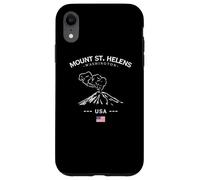 Recuerdo de expedición al volcán Mount St. Helens Washington USA Carcasa para iPhone XR